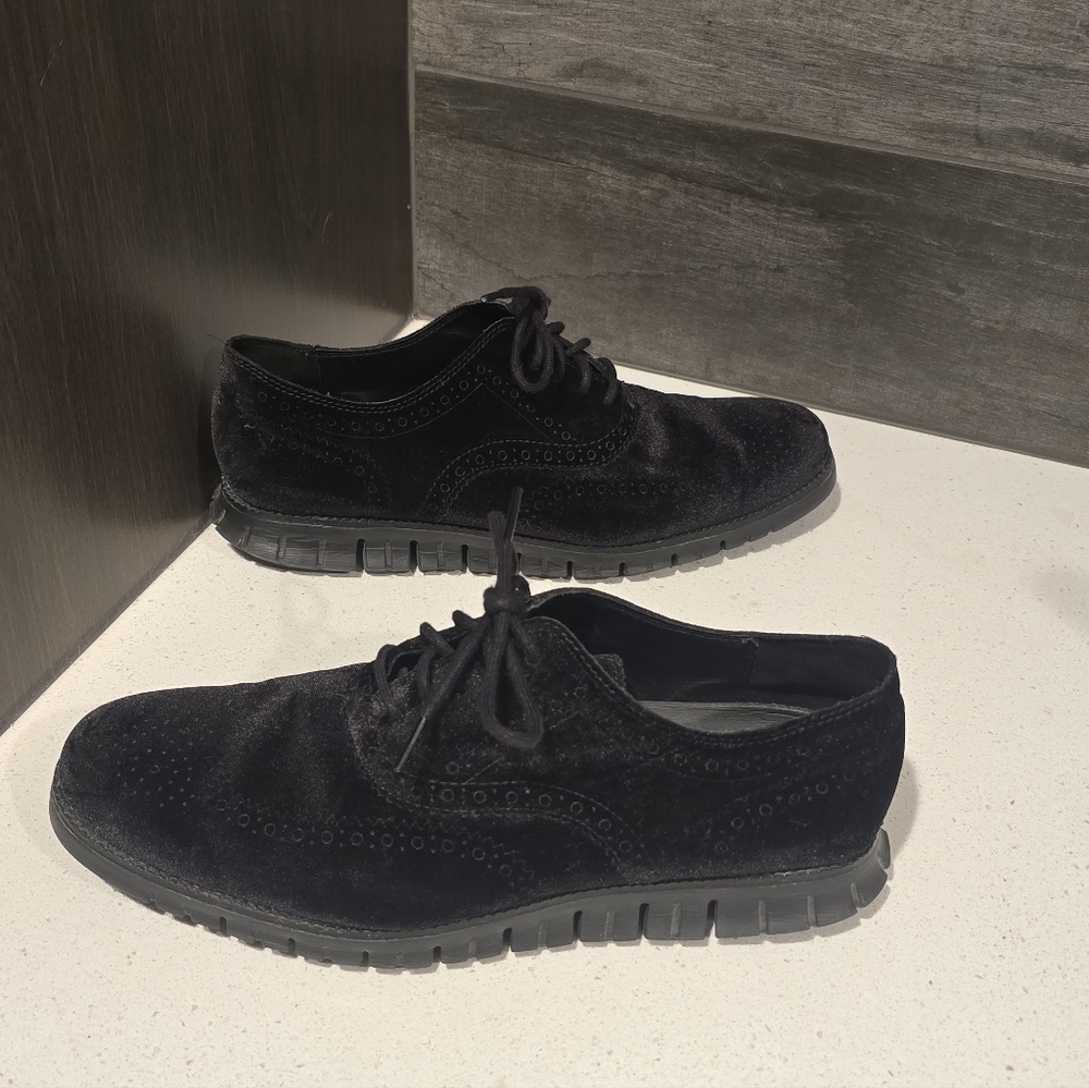 Black Suede Men's Dress Shoes Cole Hann